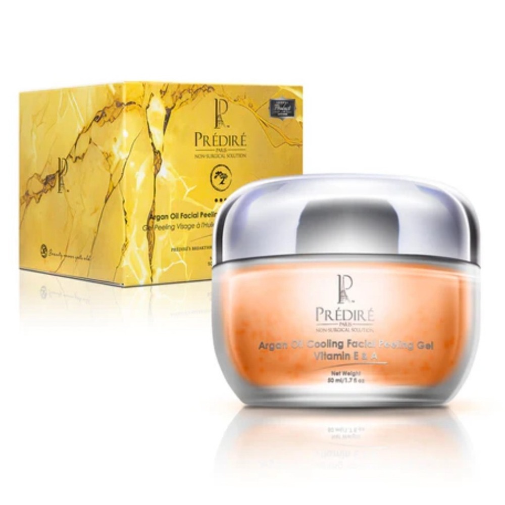 Predire Paris Argan Oil Facial Peeling Gel with Vitamins E & A 50 ml / 1.7 fl oz